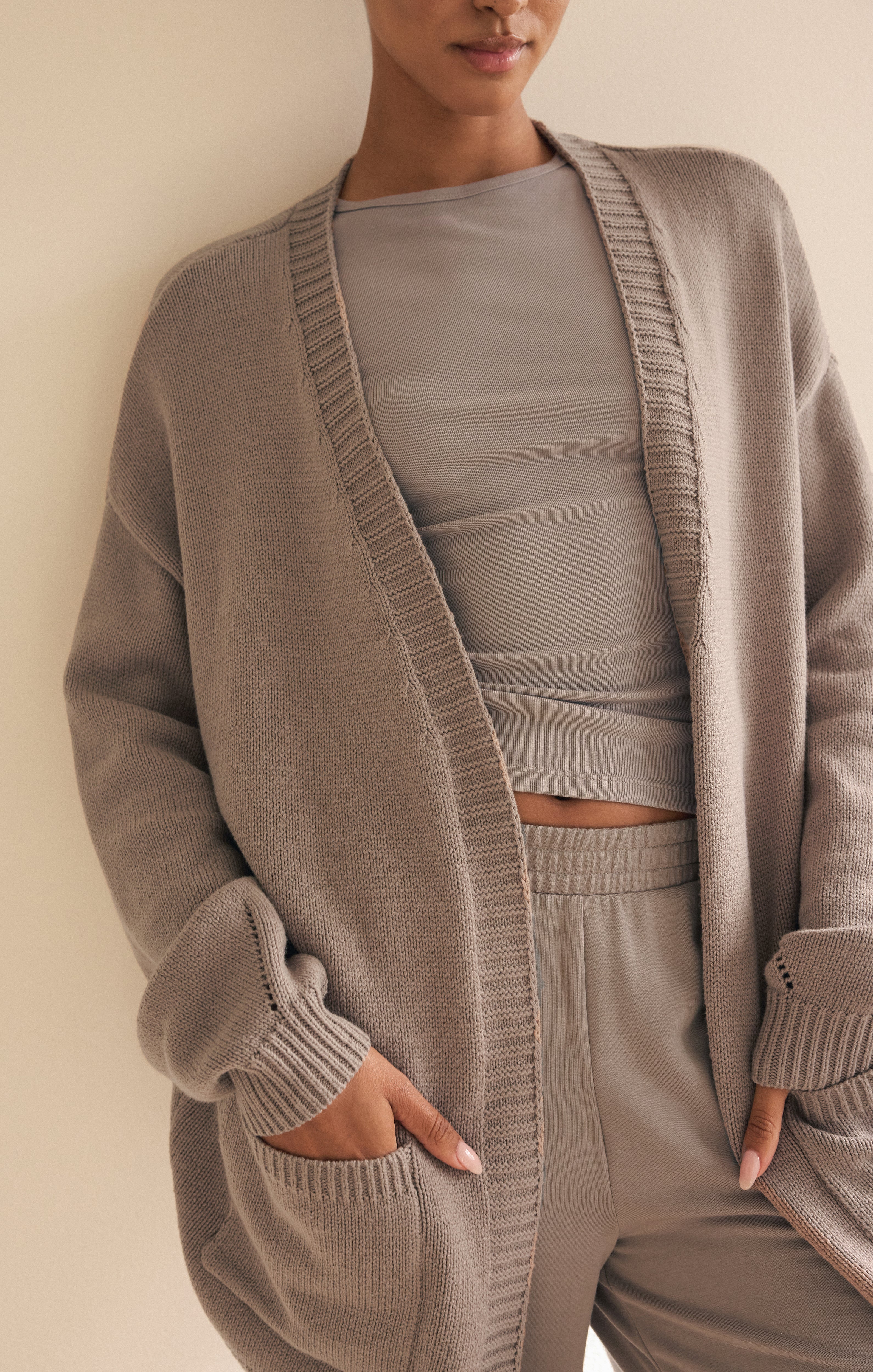 Sanborn Open Cardigan