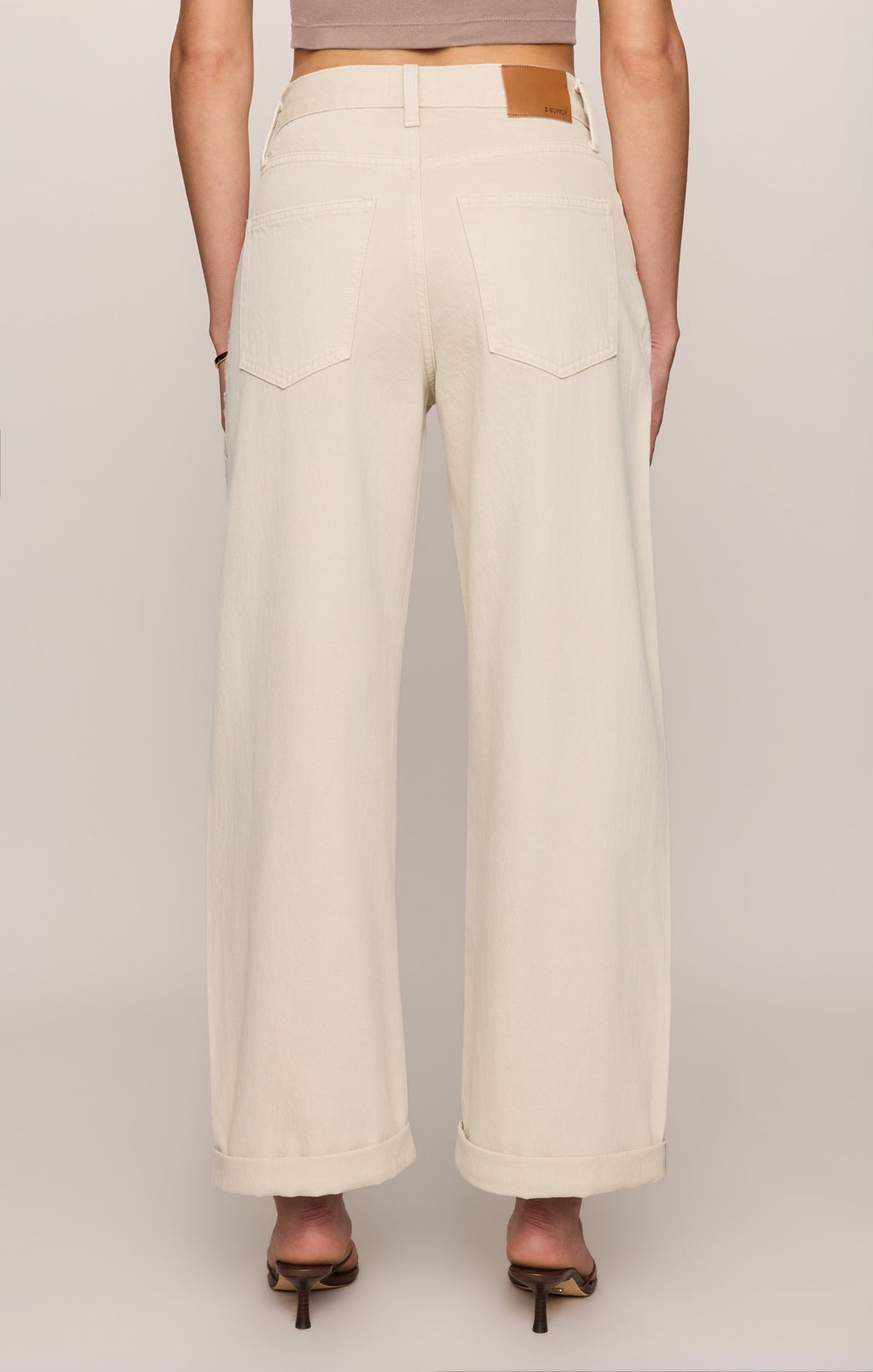 The Show Off Denim High Rise Bowed
