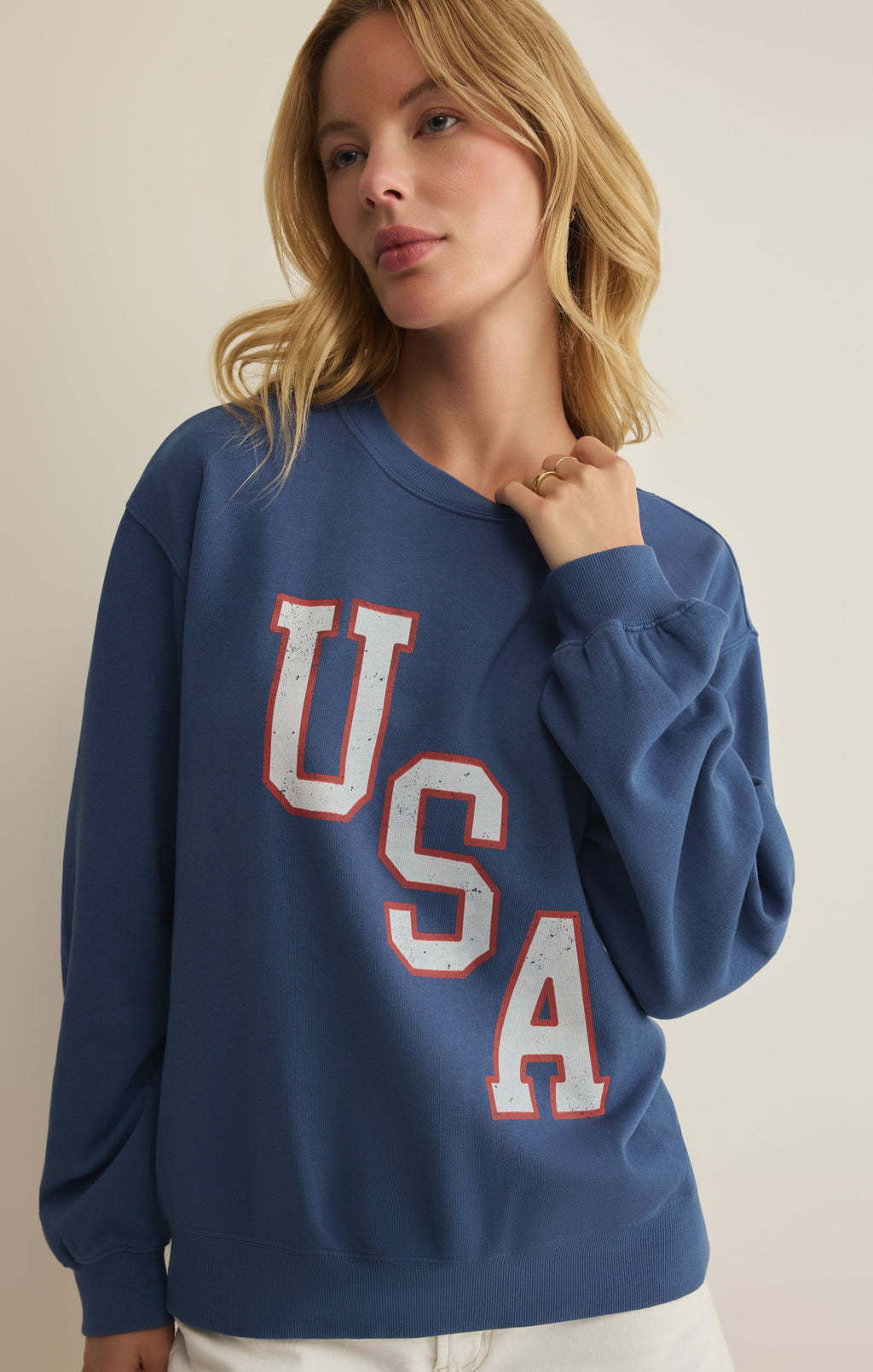Americana Boyfriend Sweatshirt