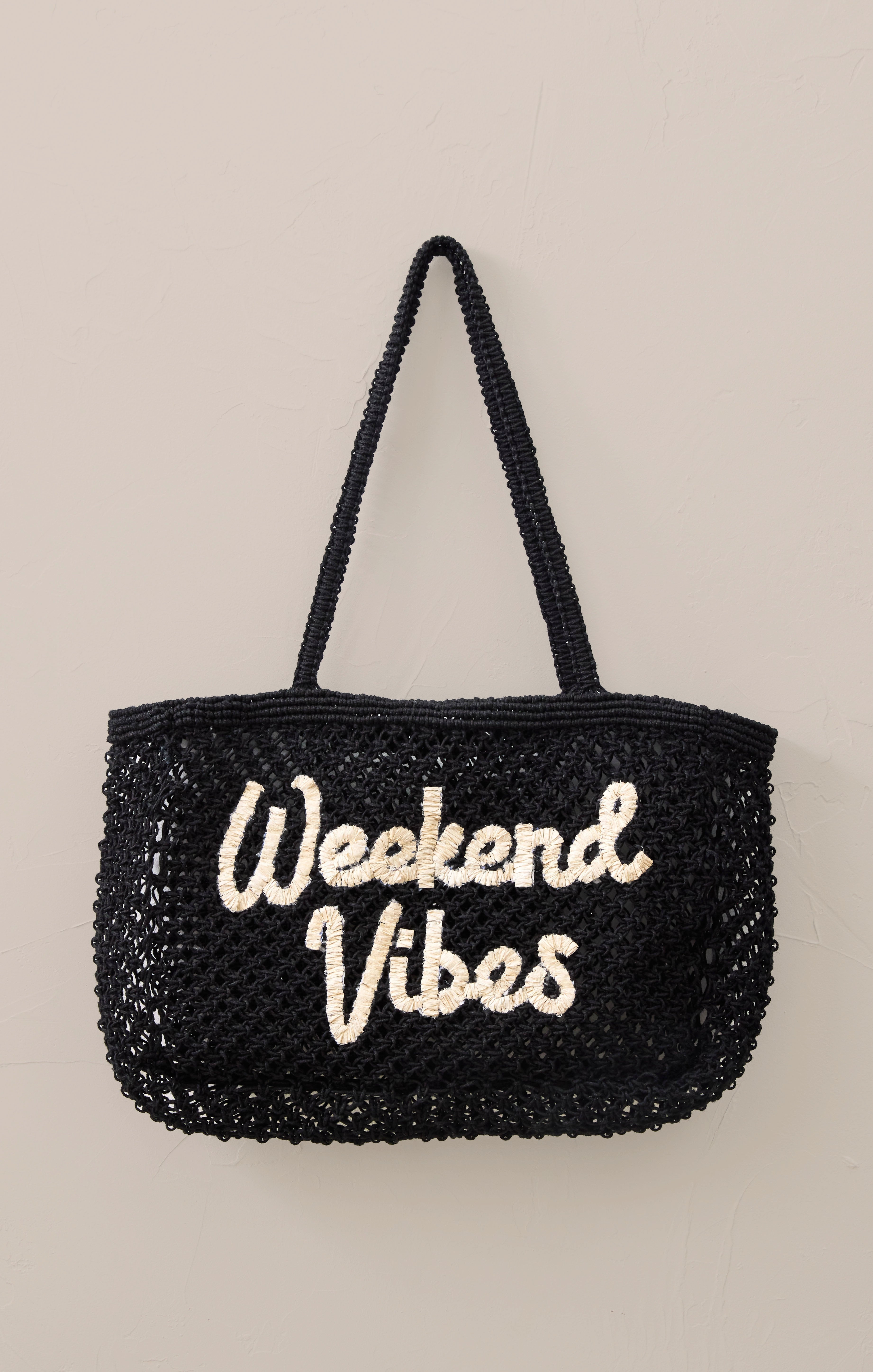 Woven Jute Tote Bag