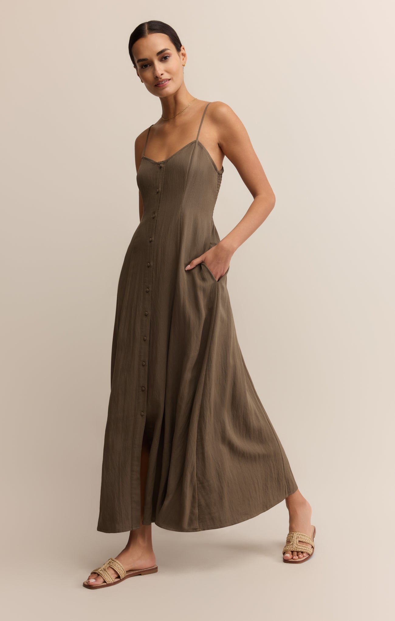 Angel Eyes Midi Dress