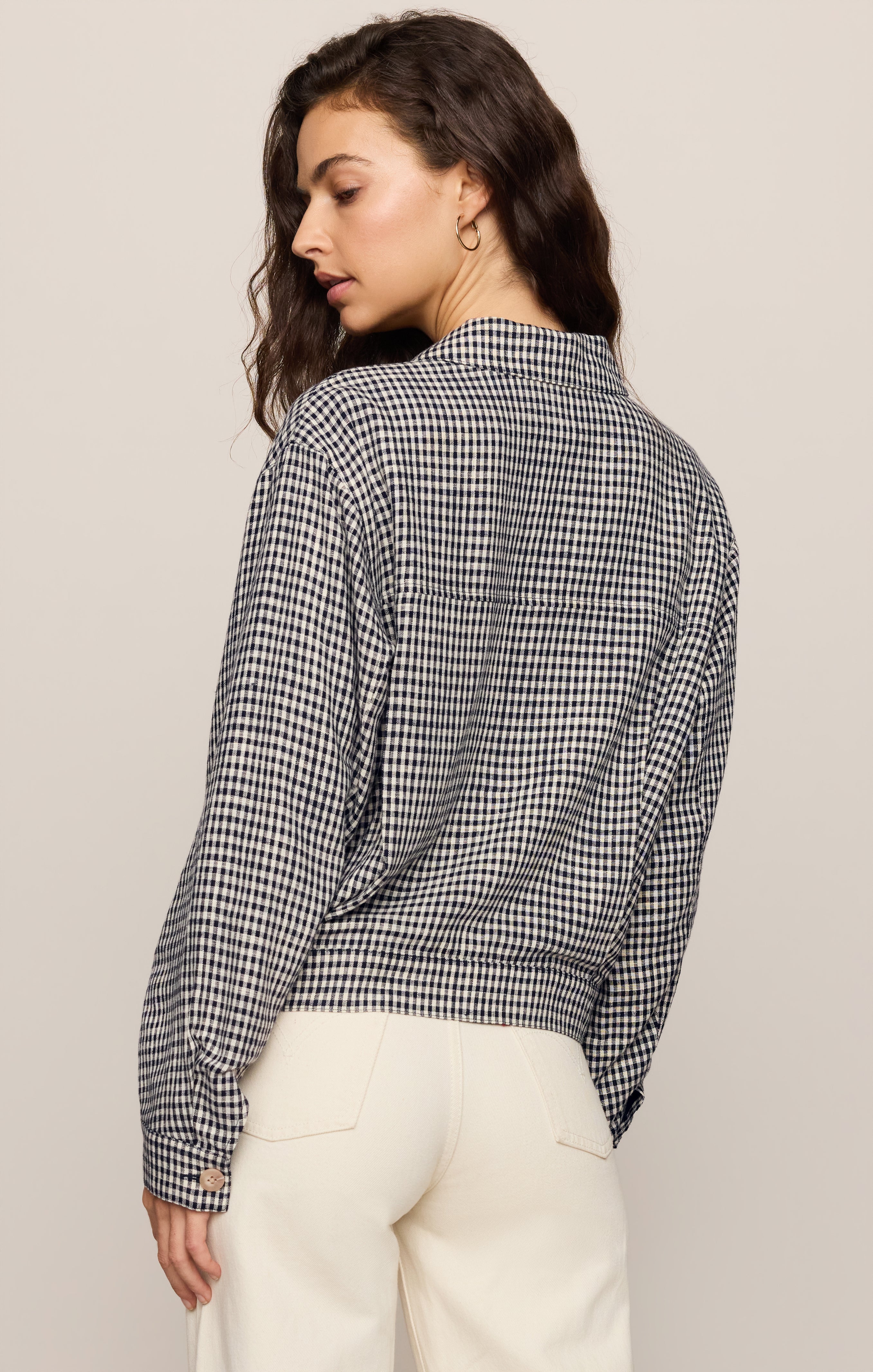 Monroe Gingham Jacket