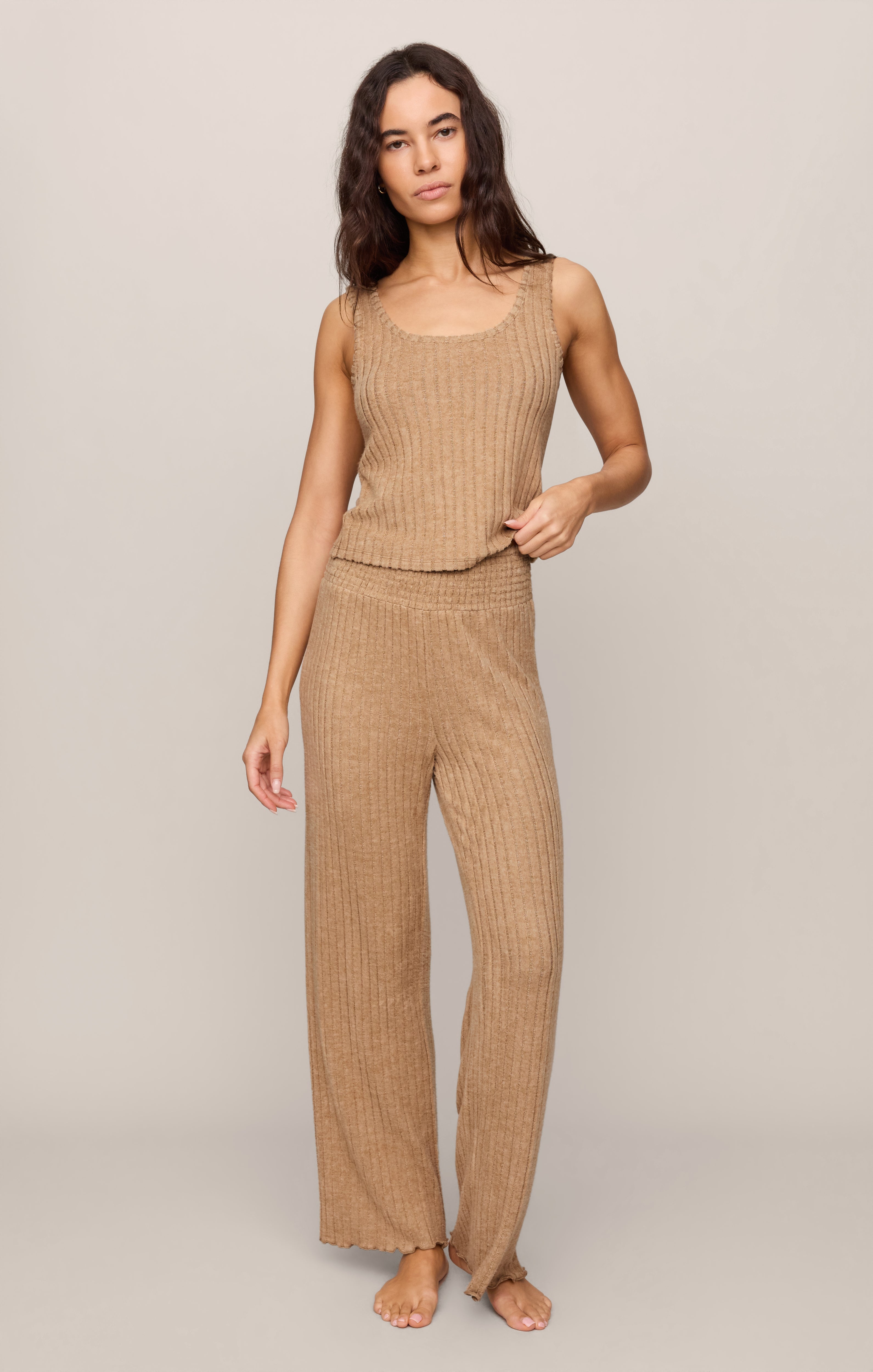 Double Scoop Silky Rib Tank