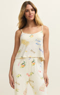 Marbella Cropped Silky Jersey Cami