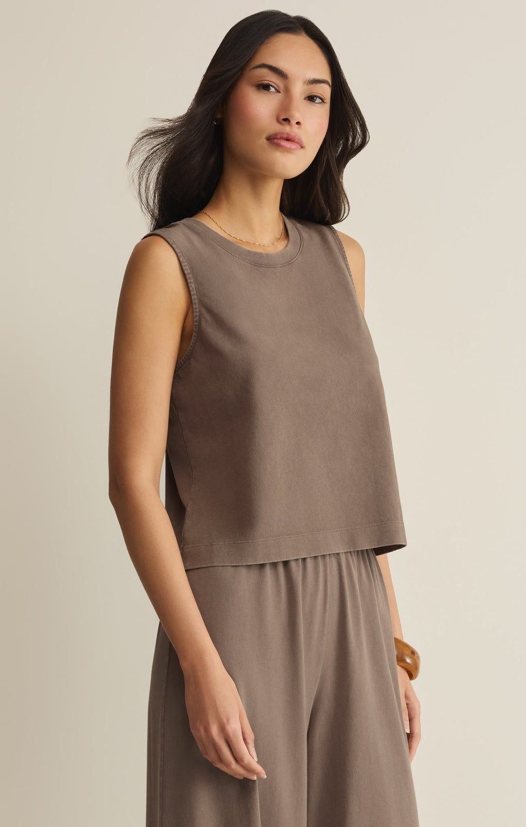 Sloane Cotton Jersey Tank