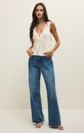 Luana Luxe Satin Top
