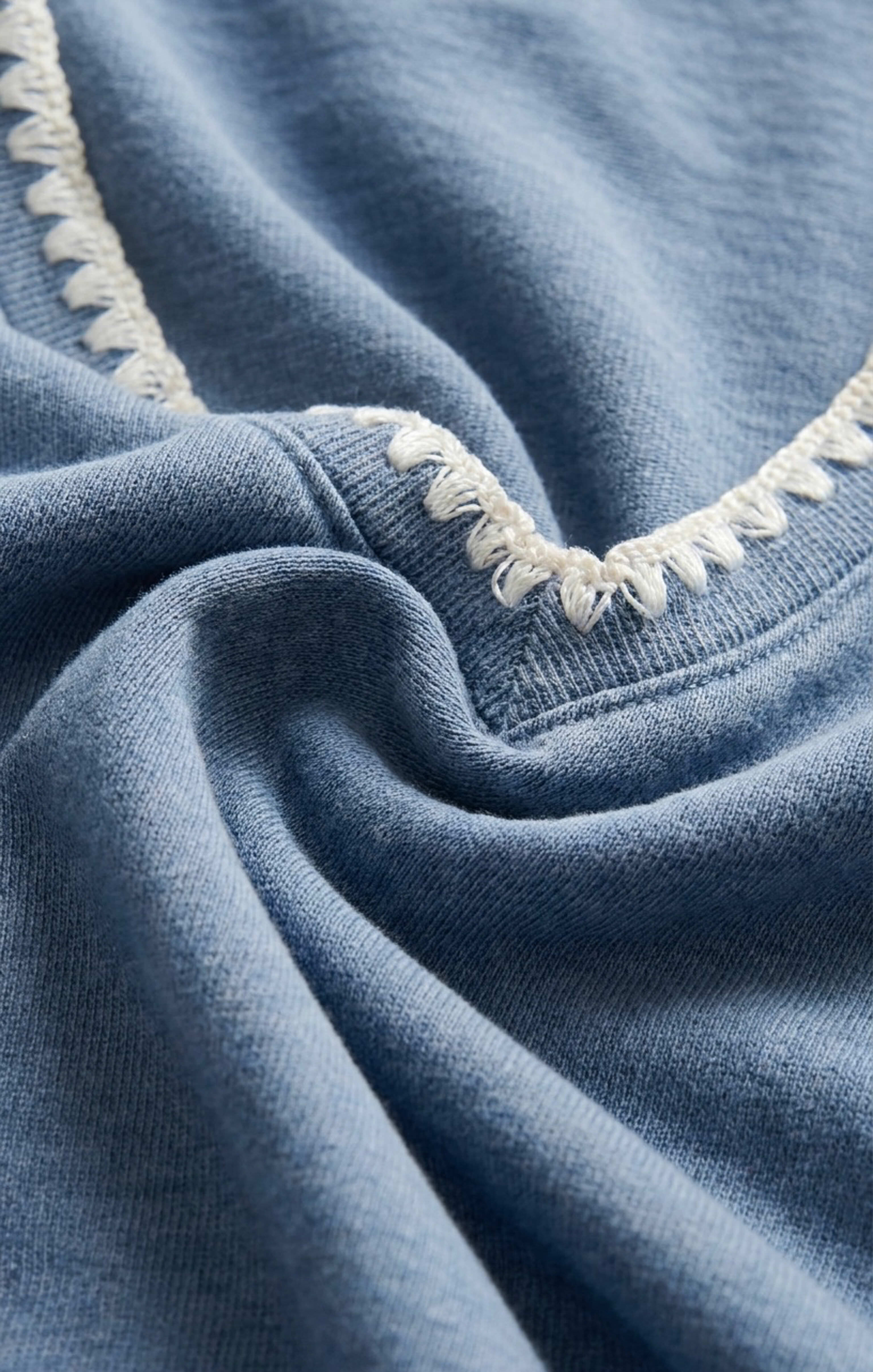 Hunter Whipstitch Knit Denim Short