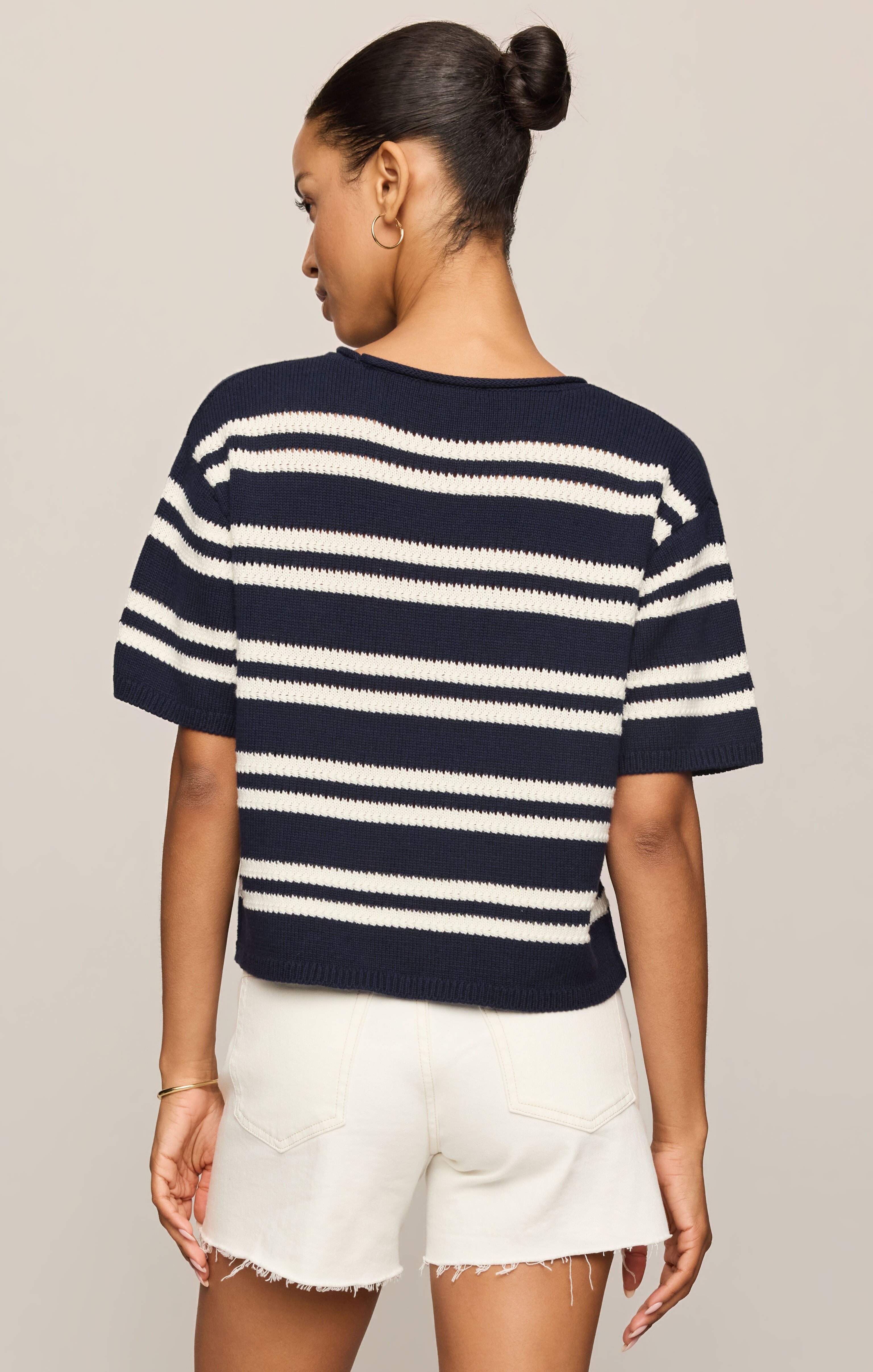 Prado Stripe Sweater Top