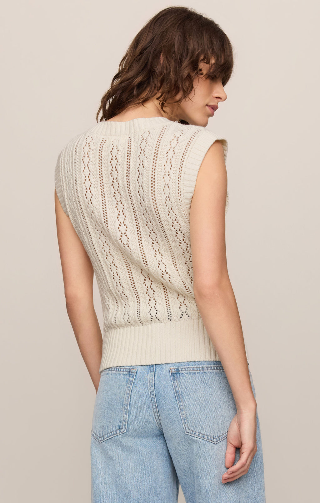 Cabot Crochet Vest