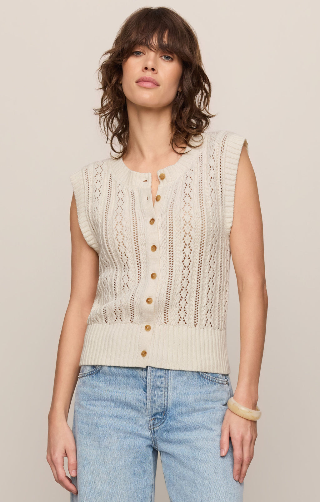 Cabot Crochet Vest